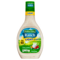 Hidden Valley Topping & Dressing, The Original Ranch, Light - 16 Fluid ounce