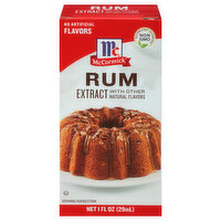 McCormick Rum Extract With Other Natural Flavors - 1 Fluid ounce 