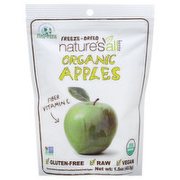 Nature's All Foods Apples, Organic, Freeze-Dried - 1.5 Ounce 