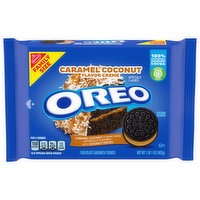 OREO OREO Caramel Coconut Flavored Creme Chocolate Sandwich Cookies, Family Size, 17 oz - 17 Ounce 