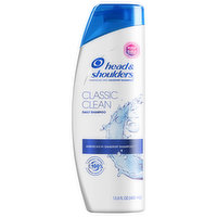 Head & Shoulders Shampoo, Daily, Classic Clean - 13.5 Fluid ounce 