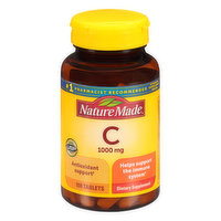 Nature Made Vitamin C, 1000 mg, Tablets - 100 Each 
