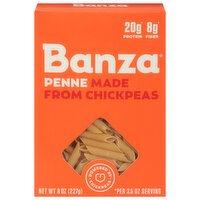 Banza Penne, Made from Chickpeas - 8 Ounce 