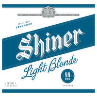 Shiner Light Blonde Beer - 144 Fluid ounce 