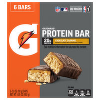 Gatorade Protein Bars, Chocolate Caramel - 6 Each