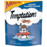 Temptations Whiskas tations Savoury Salmon Cat Snacks & Treats - 6.3 Ounce 