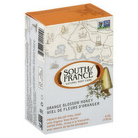 South of France Oval Soap, French Milled, Orange Blossom Honey - 6 Ounce 