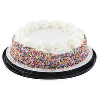Brookshire's 8 Inch Single Layer Confetti Cake