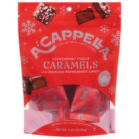 A'Cappella Caramels, Peppermint Fudge - 3.25 Ounce 