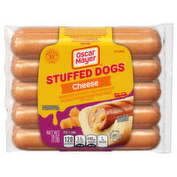 Oscar Mayer Stuffed Dogs, Cheese - 16 Ounce 