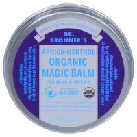Dr. Bronner's Magic Balm, Organic, Arnica-Menthol - 2 Ounce 
