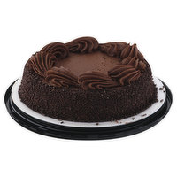 Fresh Single Layer Chocolate Cake