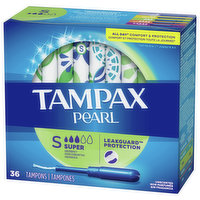 Tampax Tampons, Regular/Super Absorbency, Unscented, Duopack - Brookshire's