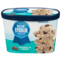 Blue Ribbon Classics Frozen Dairy Dessert, Cookies ’n Cream