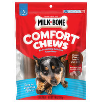 Milk-Bone Dog Treats, with Real Beef, Comfort Chews - 3 Each 