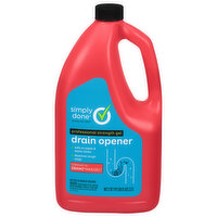 Simply Done Drain Opener, Professional Strength Gel - 80 Fluid ounce 