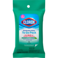 Clorox Disinfecting Wipes, Fresh Scent, To Go Pack