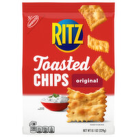 RITZ Toasted Chips Original Crackers, 8.1 oz