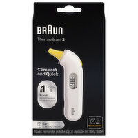 Braun Ear Thermometer, Thermoscan 3 - 1 Each 