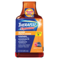 Theraflu Cold & Cough, Severe, Daytime, Berry Flavor