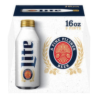 Miller Lite Miller Lite, Beer ( 9 count ) - 9 Each 