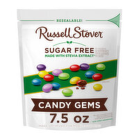 Russell Stover Sugar Free Chocolate Candy Gems, 7.5 oz. bag - 7.5 Ounce 