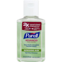 Purell Hand Sanitizer, Advanced, Refreshing Aloe - 2 Ounce 