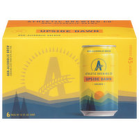 Athletic Brewing Co Beer, Golden, Upside Dawn, 6 Pack