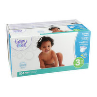 Tippy Toes Super Pack Diapers, 3 16-28 Lb