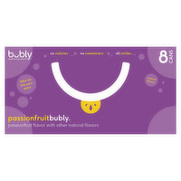 Bubly Sparkling Water Passionfruit Flavor - 8 Each 