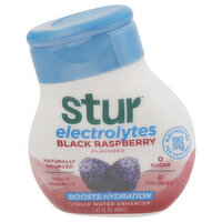 Stur Liquid Water Enhancer, Black Raspberry Flavored, Electrolytes - 1.62 Fluid ounce 