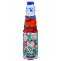 Kimura Soft Drink, Watermelon Flavor, Carbonated, Ramune - 6.76 Fluid ounce 