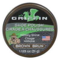 Griffin Shoe Polish, Brown - 1.125 Ounce 