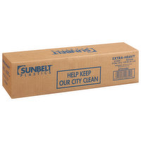 Sunbelt Plastics Black City Lawn Trash Bags - 50 Each 