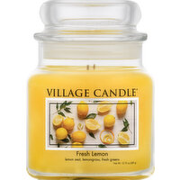 Village Candle Candle, Fresh Lemon - 13.75 Ounce 