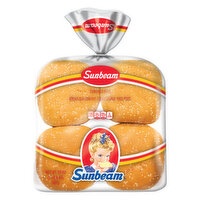 Sunbeam Buns, Seeded, Jumbo - 8 Each 