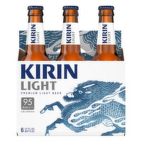 Kirin Light Beer, Light, Premium - 6 Each 