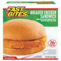 Fast Bites Sandwich, Breaded Chicken