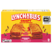 Lunchables Grilled Cheesies, Crispy, Pepperoni Pizza