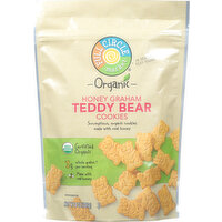 Full Circle Market Cookies, Honey Graham, Teddy Bear - 8 Ounce 