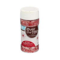 Over The Top Sprinkles, Glitzy Peppermint Sugar Crystals - 4 Ounce 