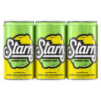 Starry Lemon Lime Soda, Caffeine Free, Mini Cans