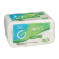 Simply Done Strong & Absorbent Napkins ( 200 count ) - 200 Each 