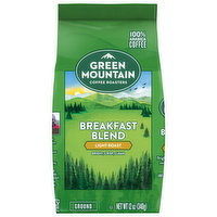 Green Mountain Coffee Roasters Coffee, 100% Arabica, Ground, Light Roast, Breakfast Blend