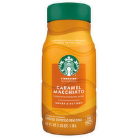 Starbucks Espresso Beverage, Caramel Macchiato, Chilled - 40 Fluid ounce 