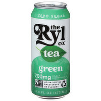 The Ryl Co. Tea, Zero Sugar, Green - 16 Fluid ounce