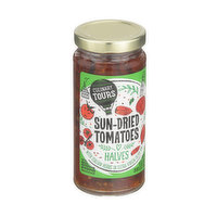 Culinary Tours Sun-Dried Tomatoes Halves With Italian Herbs In Extra Virgin Olive Oil - 8.5 Ounce 