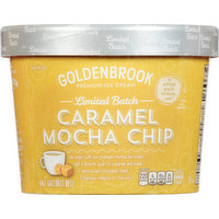 Goldenbrook Caramel Mocha Chip Ice Cream - 0.5 Gallon 