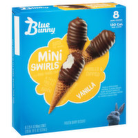 Blue Bunny Frozen Dairy Dessert, Vanilla - 8 Each 