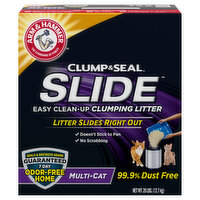 Arm & Hammer Clumping Litter, Easy Clean-Up, Multi-Cat - 28 Pound 